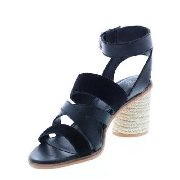 FRYE NWT WOMENS LEIAH MIXED STRAP SANDALS . - Picture 6 of 9